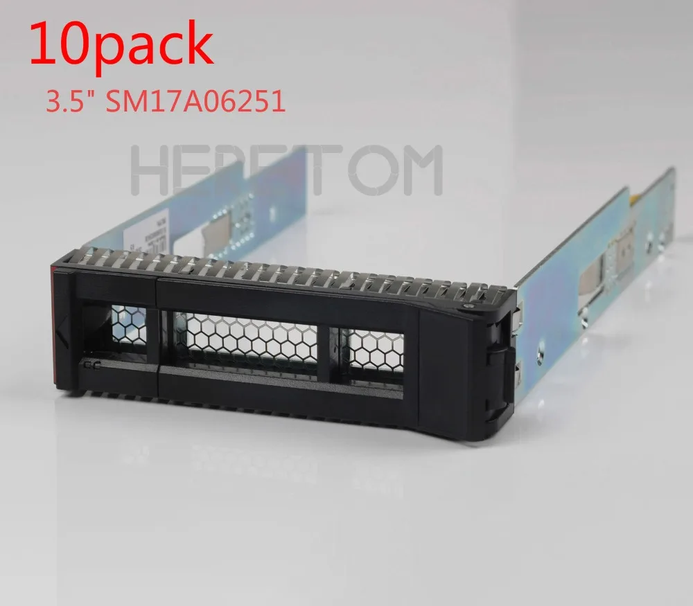 Держатель для жесткого диска Heretom 10 шт. 3 5 дюйма SATA SAS кронштейн IBM Thinksystem SR550 SR650 SR850