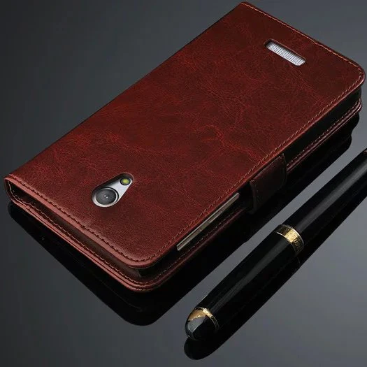 

A15 For Highscreen Power Five Pro Case Vintage Luxury Wallet Flip Leather Case For Highscreen Power Five Pro Phone Cover