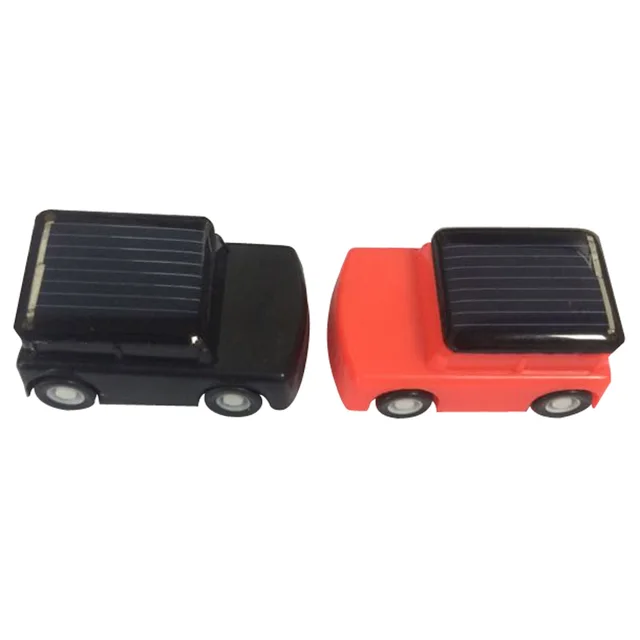 High Quailty Kids DIY Assemble Solar Powered Educational Toy Mini Solar Car Red & Black Classic Solar Toy for Children Girl Gift 1