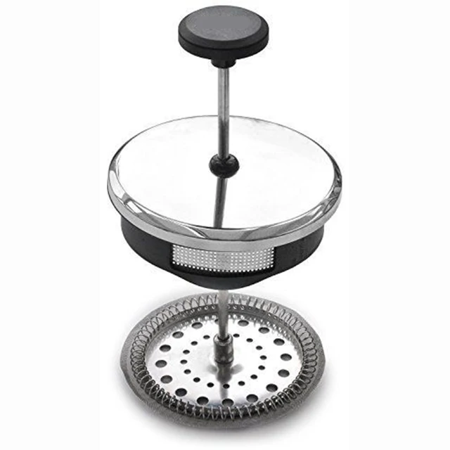 Special Offers 101mm/4in Reusable Coffee Filter Basket for French Press Coffe Stainless Steel Filter Mesh For Coffee Maker