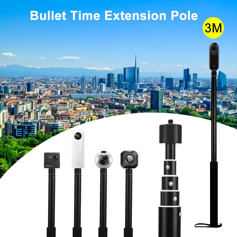 3M Monopod Selfie Stick for Insta360 One X2 OSMO Action/OSMO Pocket