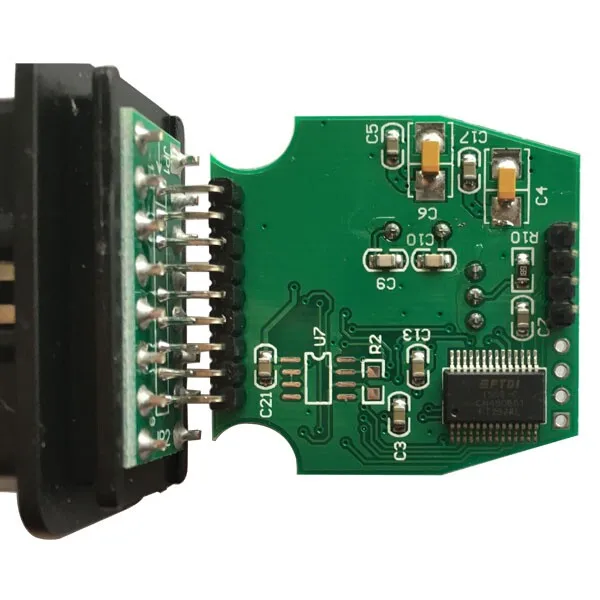 Диагностический мини-разъем V13 V13.00.022 J2534 OBD2 Диагностический кабель Mini-VCI с ТИС OEM диагностическое программное обеспечение