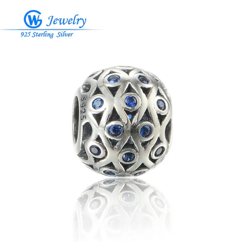 

diy crystal charms Euroean style plata 925 DIY fits European brand bracelets plata 925 GW Fashion Jewelry X332H20
