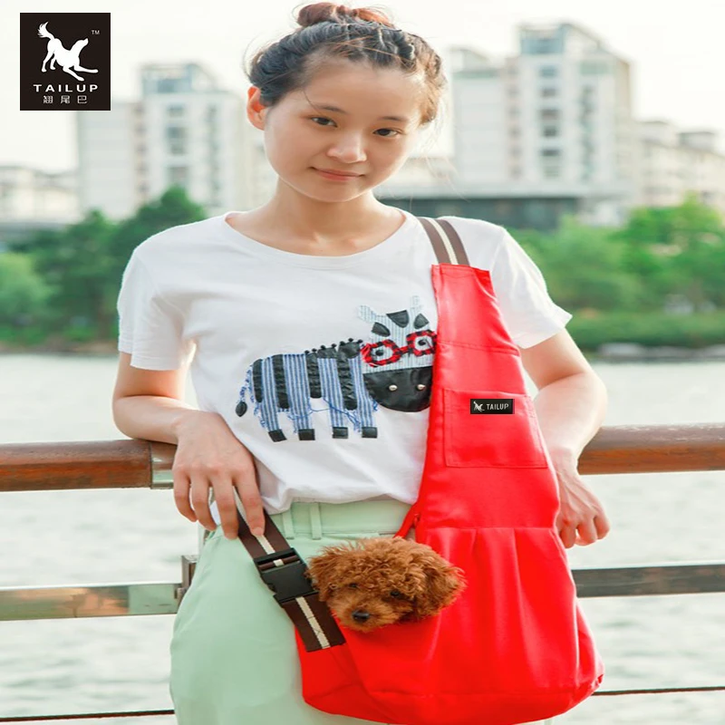 Pet Carrier Bag Pet Carrying Bag Pet Backpack TAILUP Pet Dog Sling Bags Outdoor Windproof For Small Cats and Puppies