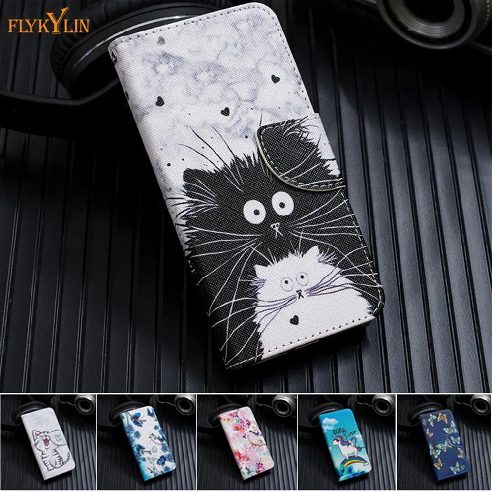 Кожаный чехол для Coque Xiaomi Redmi 7 7A Fundas Go K20 Pro чехол-книжка подставка телефона |