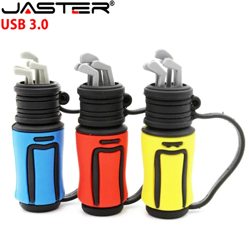 

JASTER The new Golf bag USB flash drive USB 3.0 Pen Drive minions Memory stick pendrive 4GB 8GB 16GB 32GB 64GB gift