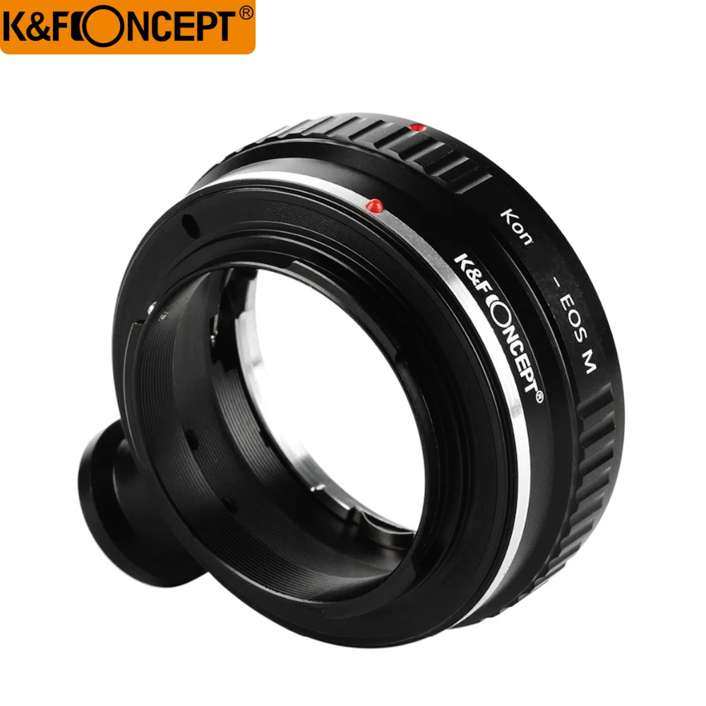 K & F Concept кольцо адаптер для объектива Konica AR Mount Lens To Canon EOS M EF M2 M3 беззеркальный