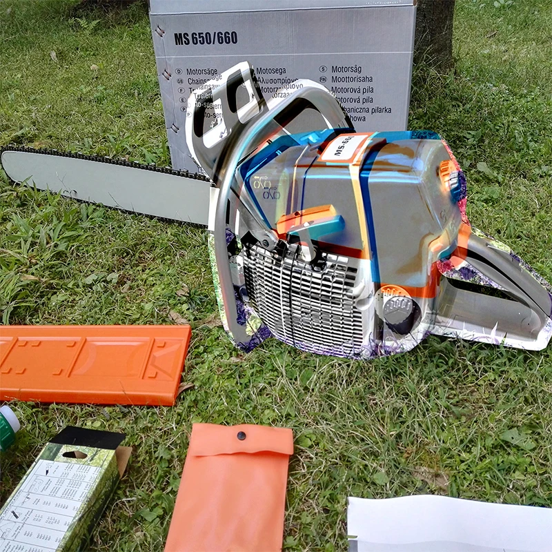 MS660 Chain Saw chainsaw Factory Outlet WITH 30" High Quality Alloy Bar And Fast cutting Chain Free Shipping