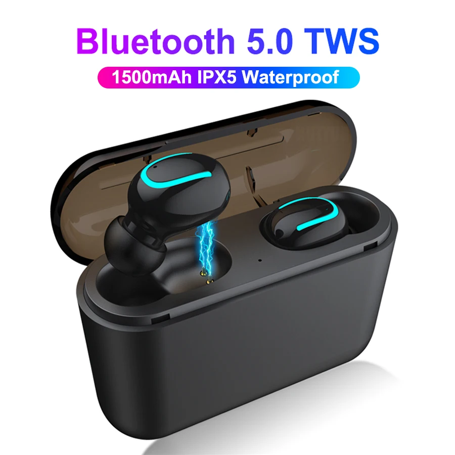 Bluetooth 5 0 Earphones TWS Mini Wireless Blutooth Earphone Hands free Head Phone Sport Earbuds Gaming Headset PK i10 i12 i9s