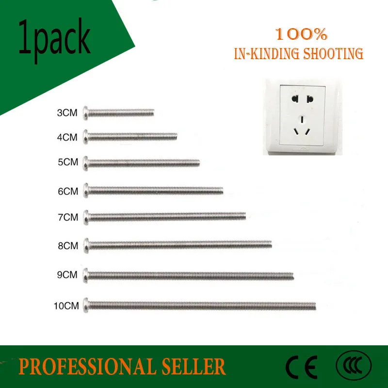 Machine Screws Long Phillips M4*30/40/50/60/70/80/90/100mm Socket