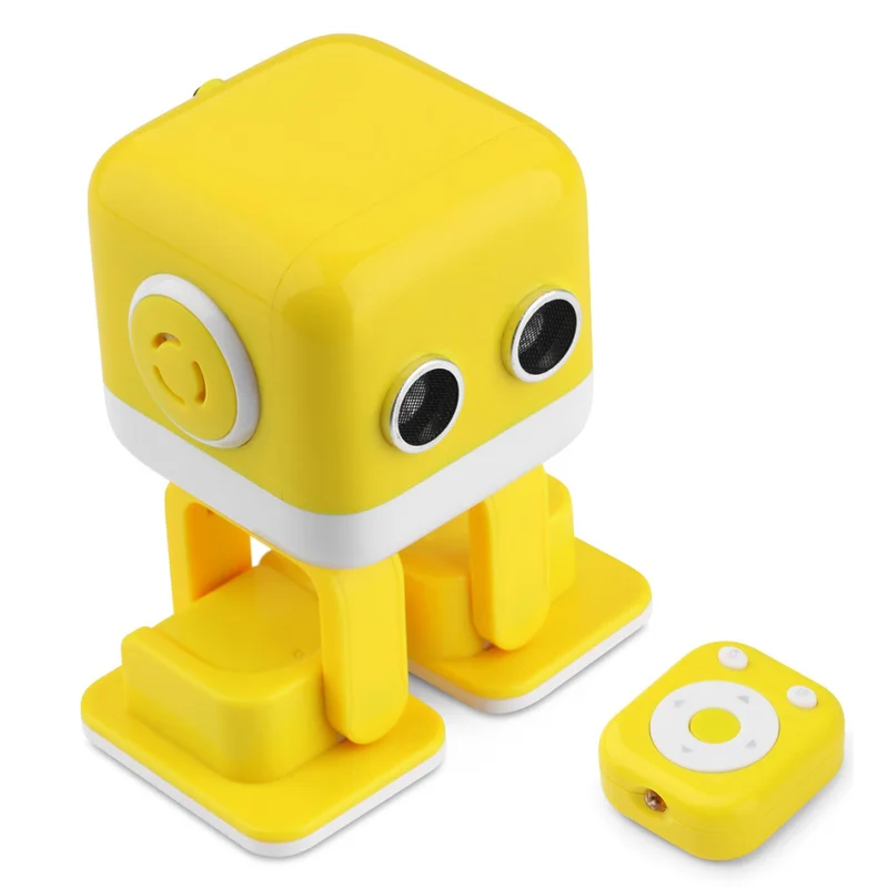 Cubee RC Intelligent Robot Smart Bluetooth Speaker Musical Dancing Toy Atrractive LED Face Desk Gift Gesture gifts