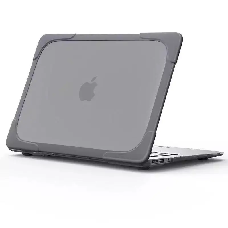 Solid Hard PVC Coque for MacBook Air 11 Laptop Case Holder Shockproof Protective Funda For Macbook Air 11 A1465 A1370 Flip Case  (1)