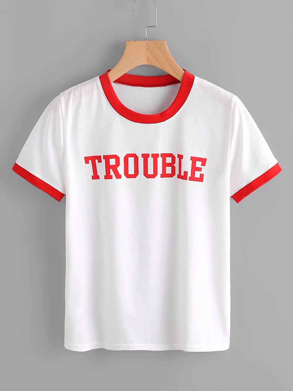 Arger Damen Ringer T Rot Brief Druckt Shirt Mode Baumwolle Kleidung Tumblr Shirts Grafik T Shirt Top Pullover Fashion Tumblr Tumblr Fashionringer Tee Aliexpress