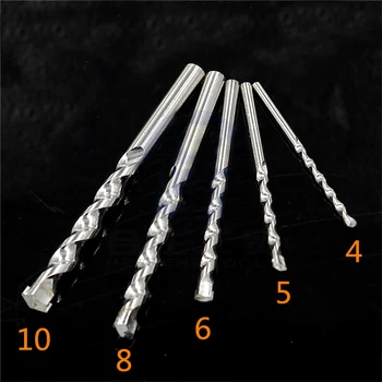 

Straight Shank Impact Drills Round Shank Cement Walls Construction Impact Drills Special Carbide Impact Drills 5 Pcs/set