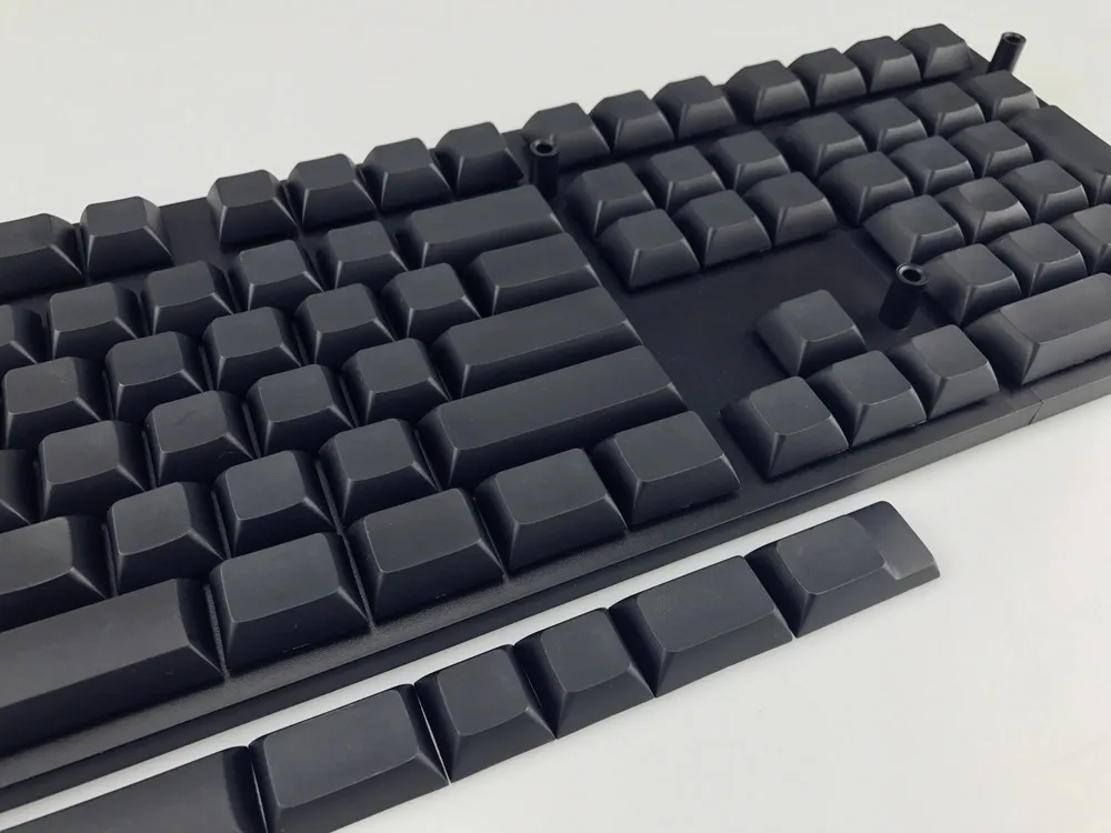 Dsa keycaps пустые печатные 117 клавиши толстые pbt для механической клавиатуры Dsa профили ANSI макет