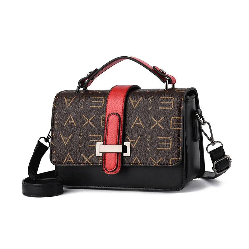 

Woman New Arrival Flap Letter Printing Shoulder Crossbody Bags For Women Mini Red Bolsa Feminina Cover Lady for European