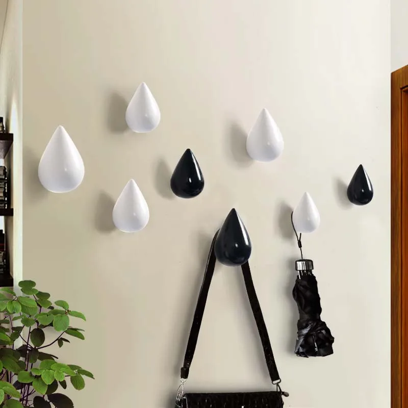 

Creative home wall Tear decoration hanging hook door hanging hooks Hooks Rack Bearing Hooks