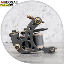Брендовый широкий шарф катушки татуировки пистолет 12 обертывание s железная, ручной работы тату машина для питания TM461