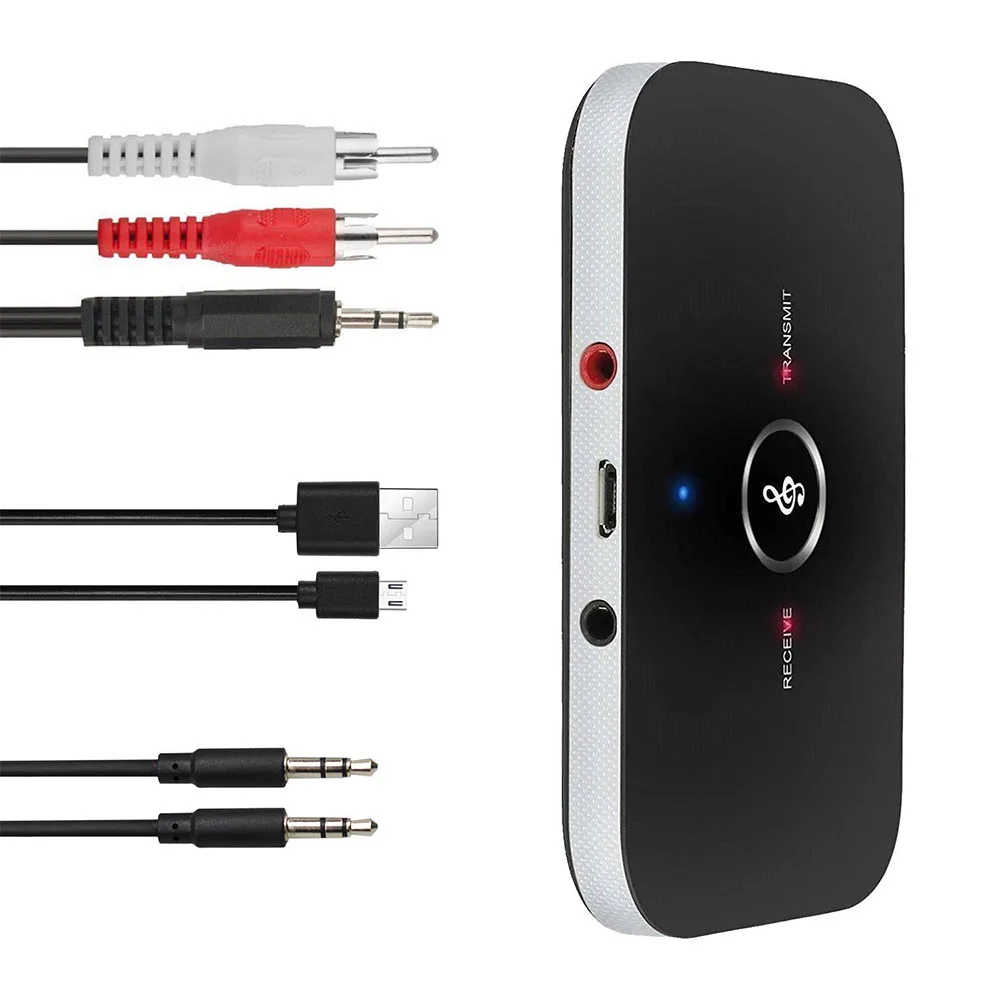 Дропшиппинг Bluetooth V4.1 передатчик беспроводной аудио RCA на 3 5 мм Aux USB адаптер