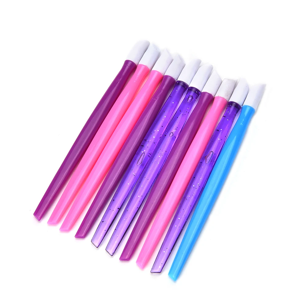 10 шт./лот женские наклейки для ногтей толкатели кутикулы инструменты красоты