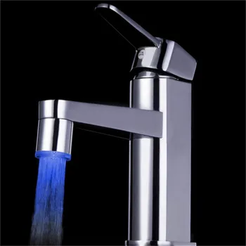 

Temperature Sensor 7 Color Kitchen Water Tap Faucet Glow Shower LED Light