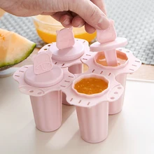 050 кухонные формы в виде снежинок мультфильм животное может соединять DIY Форма для изготовления мороженого с крышкой 13*13 см