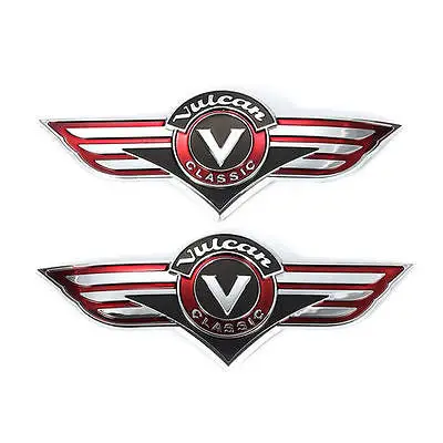 3d эмблема на Бензобак Мотоцикла хромированная для Kawasaki Vulcan 400 800 500 1500 Classic VN400 VN500