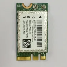 Для dell XPS11 13 14 15 17 DW1708 WLAN WiFi 802,11 b/g/n+ Bluetooth 4,0 NGFF M.2 WC50G 150 Мбит/с wifi карта сетевая карта