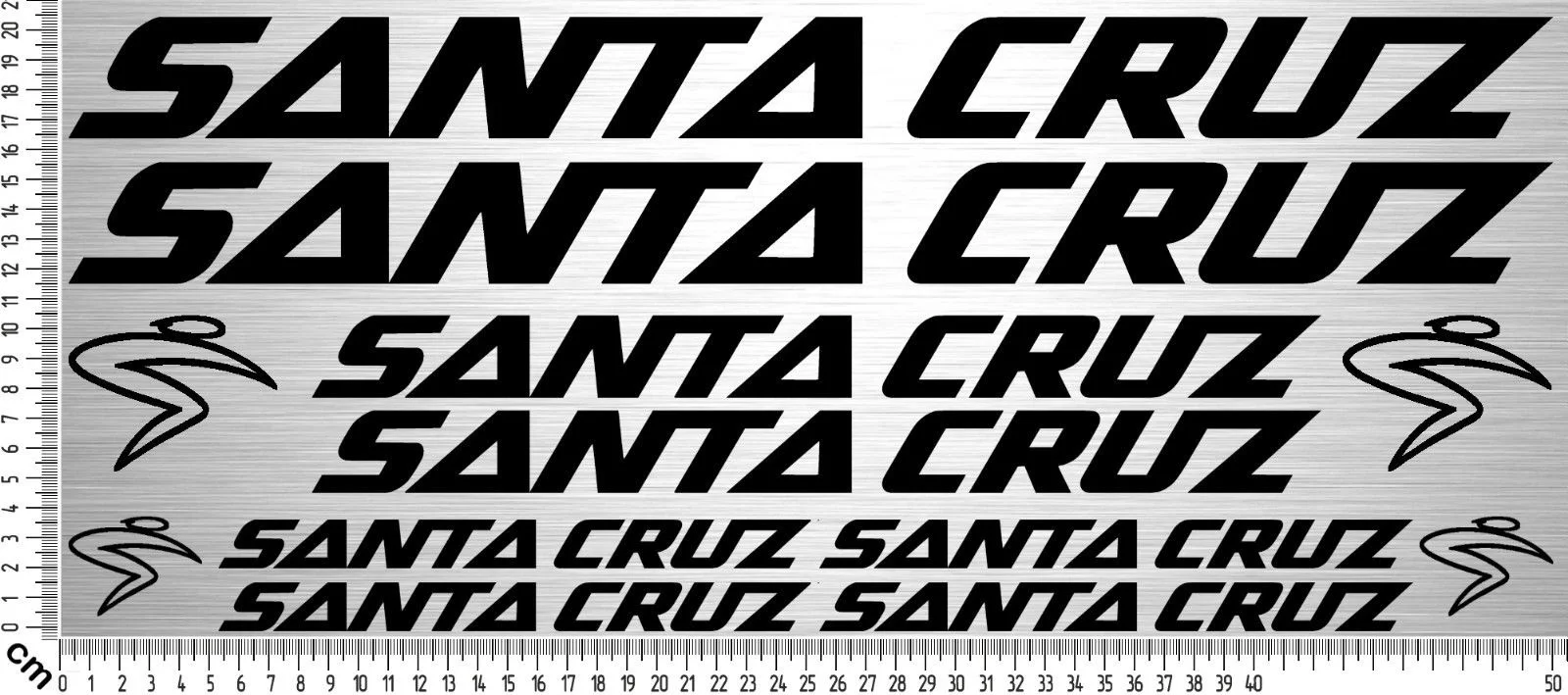 Набор для 12xSANTA CRUZ 2 | Fahrrad Rahmen Aufkleber Наклейка на раму велосипеда 12 наклеек стайлинга