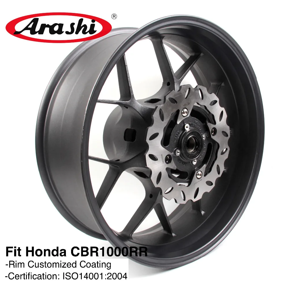 Arashi 1 комплект задний обод колеса задние тормозные диски роторы для HONDA CBR1000RR CBR1000