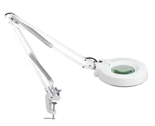 10X Magnifier Led Lamp Light Magnifying Glass Lens Desk Table Clamp Magnifying Glass Table Clamp Mount Magnifier free ship wholesale led table magnifier flexiable soft rod desk lamp magnifying glass loupe clamp 5x magnifier clip fix
