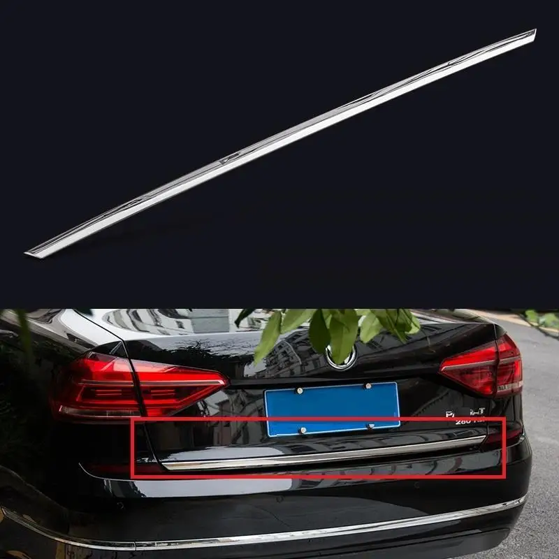 

Trunk automobile personalized car styling covers accessories modification decoration bright sequins 16 17 FOR Volkswagen Passat