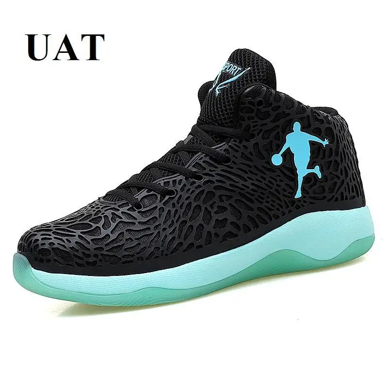 

New basketball sneakers 2018 Medium cut men basketball shoes lace-up mesh sport shoes male outdoor athletic shoes anti-slippery