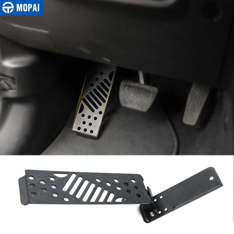 MOPAI Car Pedals Foot Rest for Jeep Wrangler JL 2018 Car Brake Gas