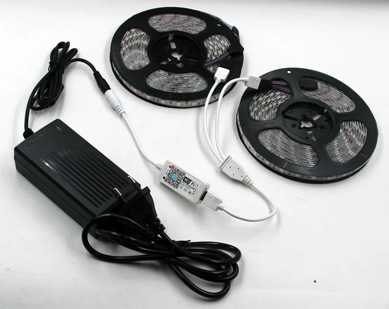 WiFi controller 5050 rgb led strip 8