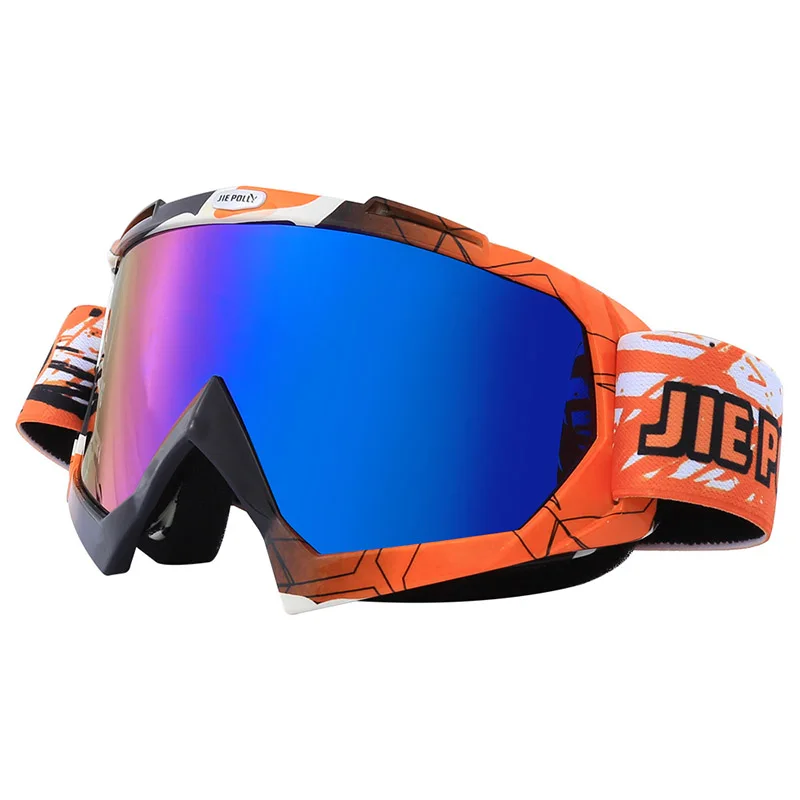 New Type Cycle Goggles UV400 Ski Goggles Double Layers Anti Fog Big