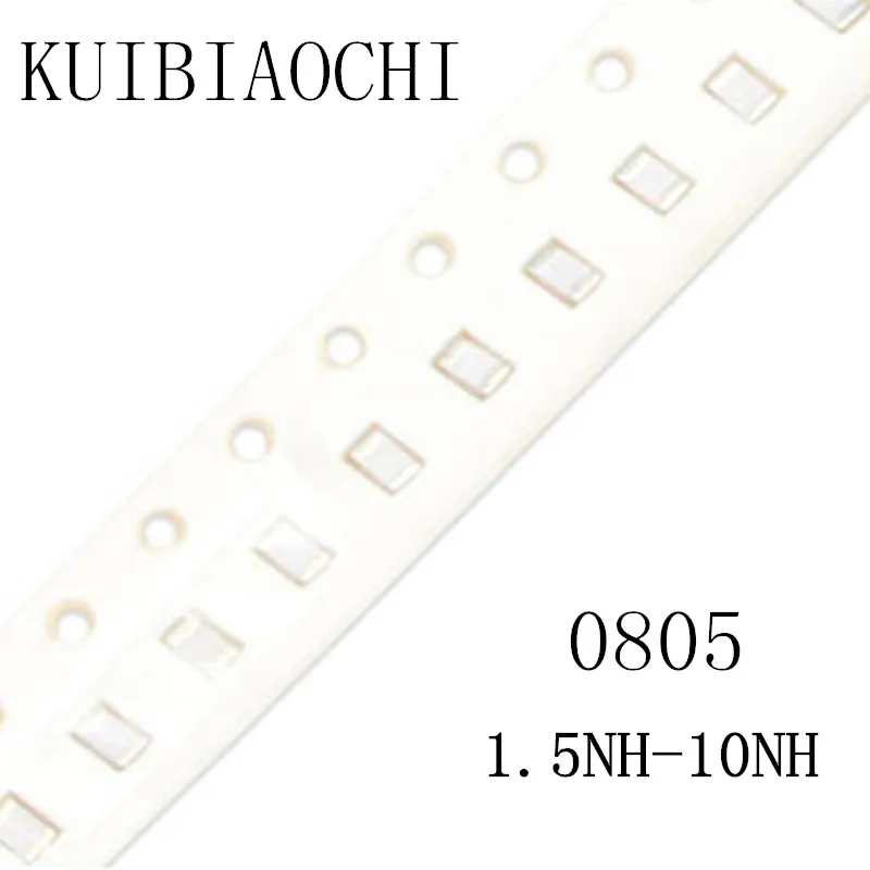 50 шт./лот 0805 SMD индуктор 1.5nH 1.8nH 2.2nH 2.7nH 3.3nH 3.9nH 4.7nH 5.6nH 6.8nH 8.2nH 10nH|inductor|inductor 0805inductor smd |