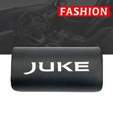 1 шт., автомобильные подушки для шеи, обе стороны, искусственная кожа, один подголовник, чехол для Nissan Juke 2011, аксессуары для автомобиля, Стайлинг