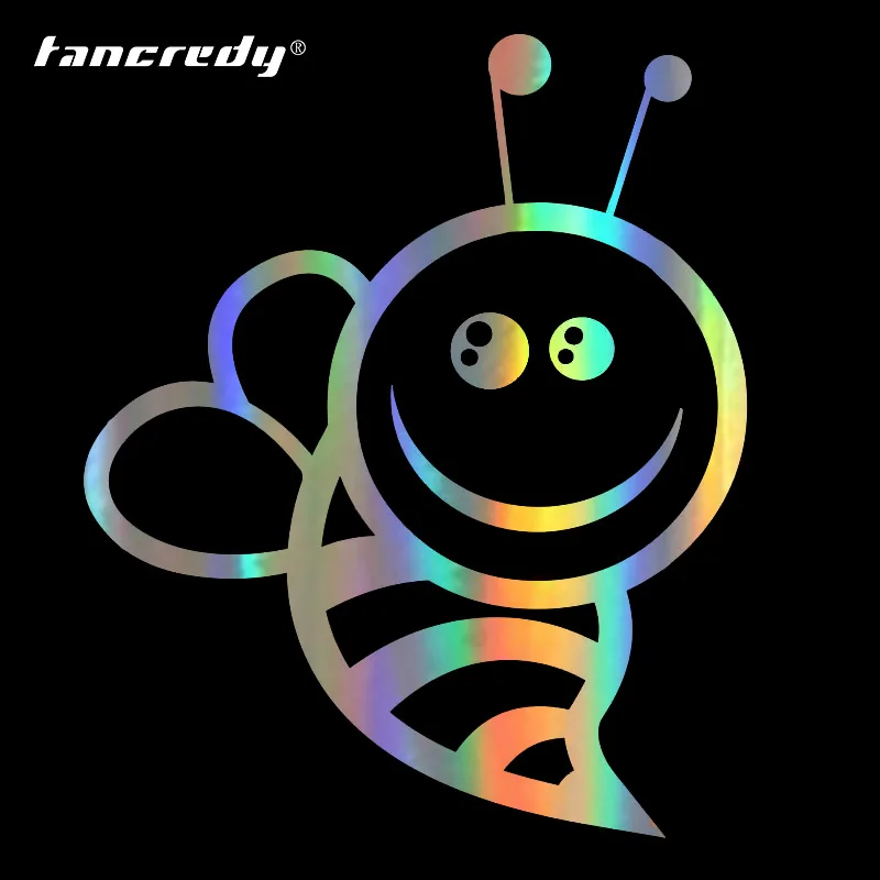 Tangcredy 14*11 см Симпатичные Шмель пчела мультфильм автомобиль-Стайлинг виниловые