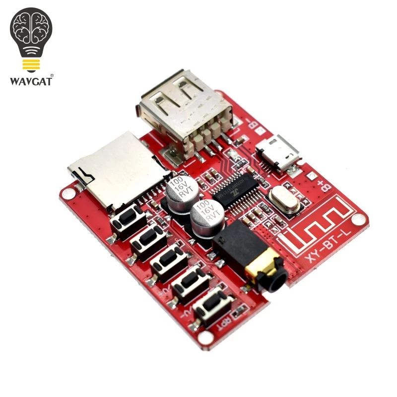 WAVGAT Bluetooth декодер плата MP3 без потерь автомобильный динамик усилитель