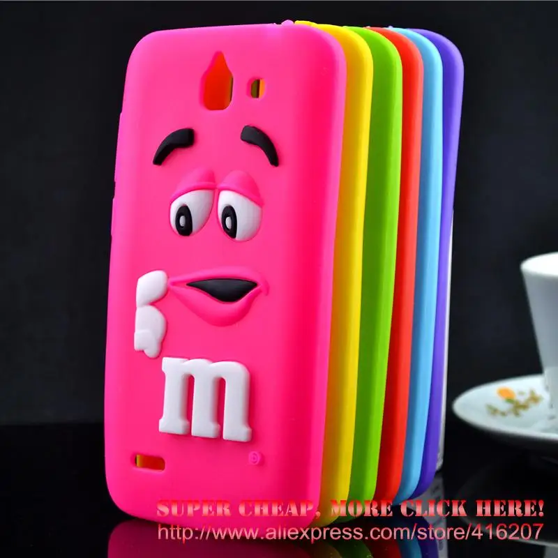 

For Huawei g730 Case Silicone Rubber Cases Covers Phone Case