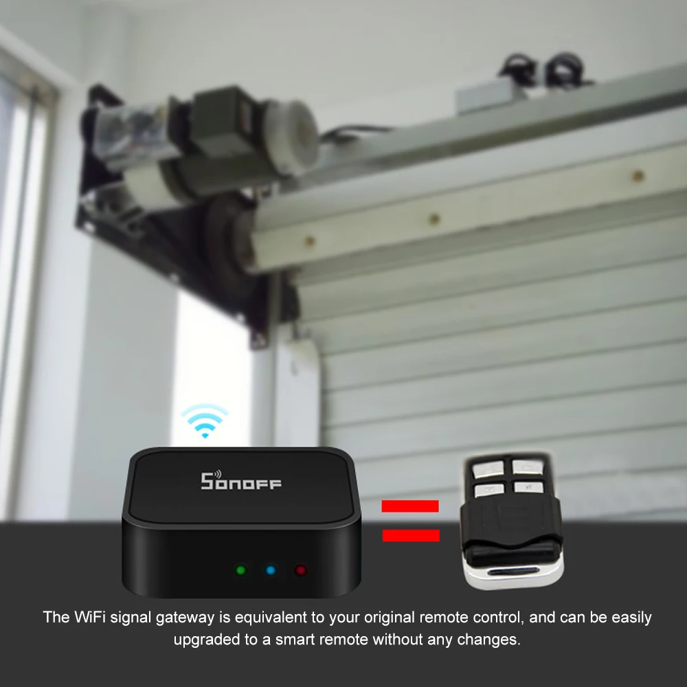Sonoff RF Bridge WiFi 433 МГц пульт дистанционного управления умный дом автоматизация
