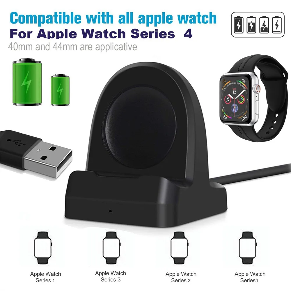 

Wireless Charger Charging Dock Stand Holder for Apple Watch Series 4 40/44mm Dropshipping Oct.5