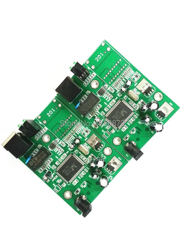 10Pieces/lot Optical Media Converter Board 10/100M Photoelectric