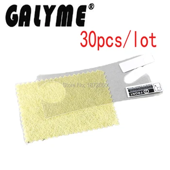 

30pcs/lot Fit GameboyGBM Micro Clear Screen Protector Cover Protective Film w/ Clean Cloth Repair Lens Housing Case Boy Advance