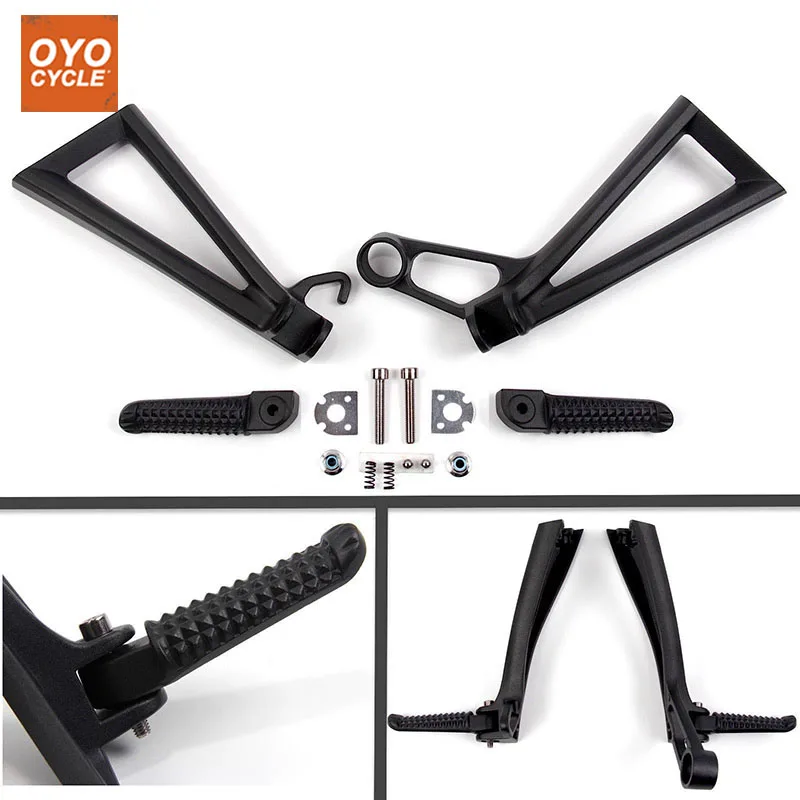 

Rear Passenger Foot Pegs For Yamaha YZF R6 2003 2004 2005 Bracket Footrests Footpegs YZF-R6 Foot Rests