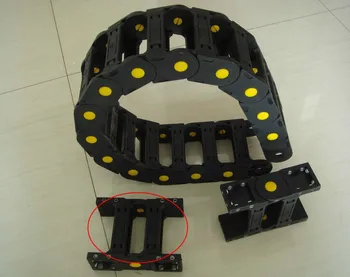 

inside width 50mm x inside height 30mm bridge engineering plastic carrier chains