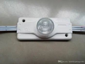 

900PCS/lot 2.8W Edgelit OSRAM LED Module waterproof IP65, 250LM, injection lens boxLED for signs