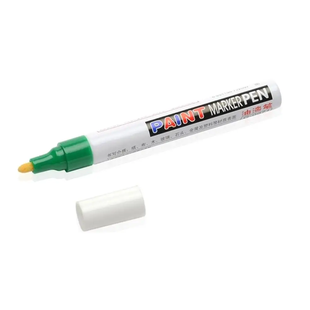 10 цветов масляная водонепроницаемая автомобильная краска ручка для ремонта царапин ручка для удаления краски маркер для краски ручка для автомобильных шин протектор резины G0971