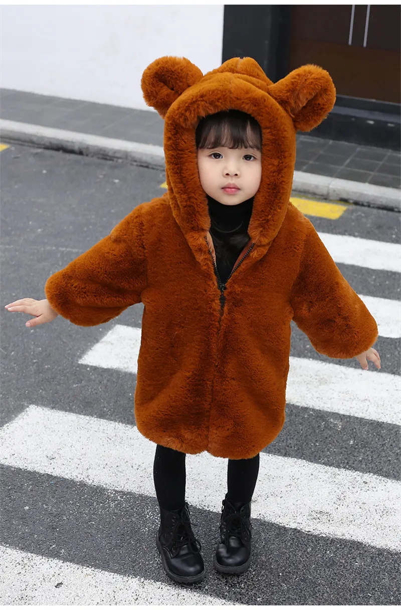 Baby Girls Snowsuit Clothes Winter Coat Kids Animals ...